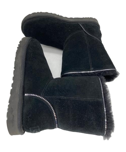 UGG（アグ）UGG (アグ) ムートンブーツ ブラック サイズ:24cmの古着・服飾アイテム