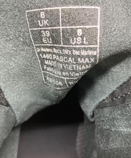 Dr.Martens（ドクターマーチン）Dr.Martens (ドクターマーチン) 1460 PASCAL MAX　ブーツ ブラック サイズ:UK6の古着・服飾アイテム