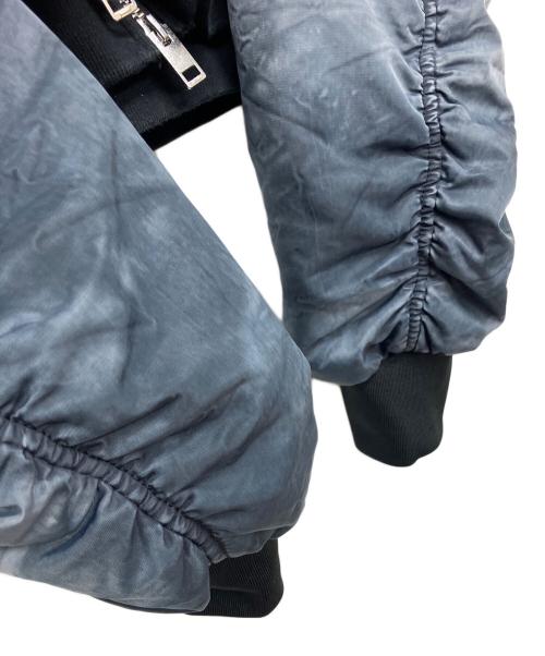 DIESEL（ディーゼル）DIESEL (ディーゼル) ショート丈フーデッドブルゾン ブラック サイズ:Sの古着・服飾アイテム