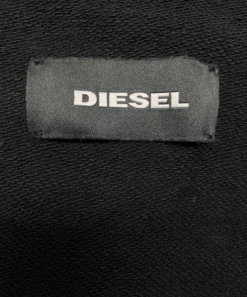 DIESEL（ディーゼル）DIESEL (ディーゼル) ショート丈フーデッドブルゾン ブラック サイズ:Sの古着・服飾アイテム