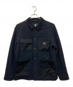 RAW+ロゥタス）の古着「D11842-A657-4213 ワークジャケット」｜ブラック