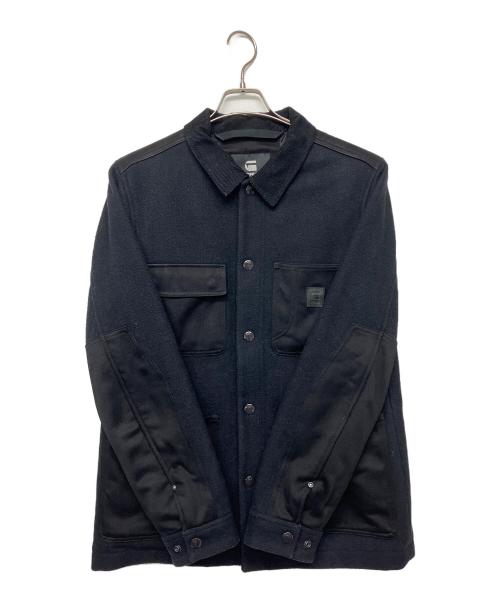 RAW+（ロゥタス）Raw+ (ロゥタス) D11842-A657-4213 ワークジャケット ブラック サイズ:Lの古着・服飾アイテム