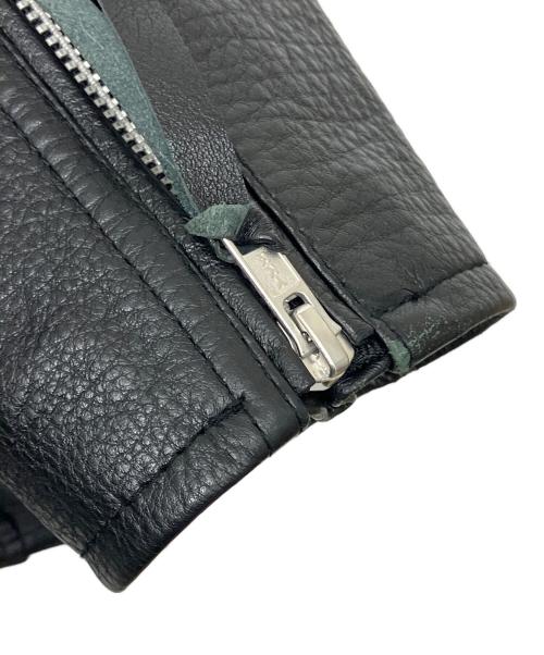 HARLEY-DAVIDSON（ハーレーダビッドソン）HARLEY-DAVIDSON (ハーレーダビッドソン) レザージャケット ブラック サイズ:XLの古着・服飾アイテム