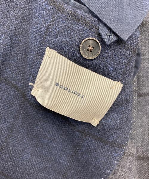 BOGLIOLI（ボリオリ）BOGLIOLI (ボリオリ) Y2802E　テーラードジャケット ネイビー サイズ:44の古着・服飾アイテム