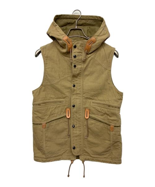 COLIMBO（コリンボ）COLIMBO (コリンボ) ベスト ベージュ サイズ:Mの古着・服飾アイテム