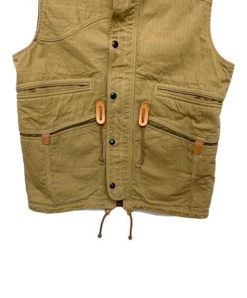 COLIMBO（コリンボ）COLIMBO (コリンボ) ベスト ベージュ サイズ:Mの古着・服飾アイテム