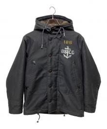 COLIMBO（コリンボ）の古着「OBSERVER PARKA/N-1デッキジャケット」｜ブラウン