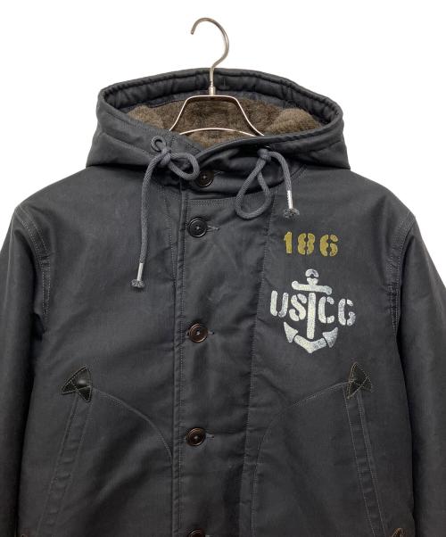 COLIMBO（コリンボ）COLIMBO (コリンボ) OBSERVER PARKA/N-1デッキジャケット ブラウン サイズ:40の古着・服飾アイテム
