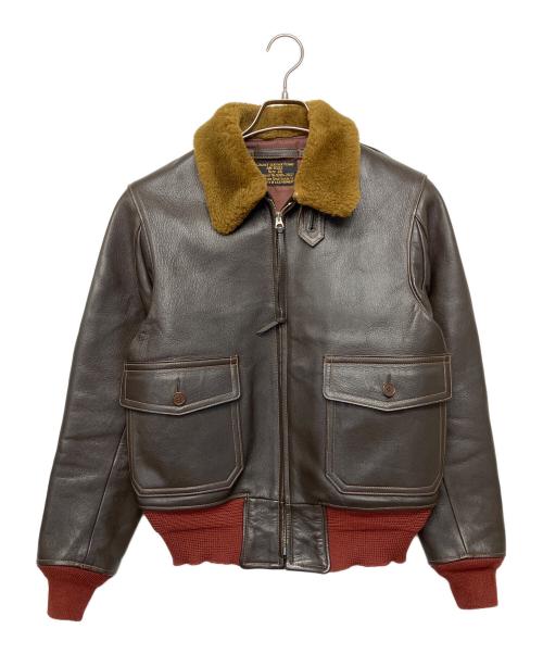 BUZZ RICKSON'S（バズリクソンズ）Buzz Rickson's (バズリクソンズ) G-1フライトジャケット ブラウン サイズ:36の古着・服飾アイテム