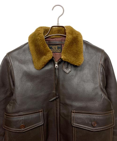 BUZZ RICKSON'S（バズリクソンズ）Buzz Rickson's (バズリクソンズ) G-1フライトジャケット ブラウン サイズ:36の古着・服飾アイテム