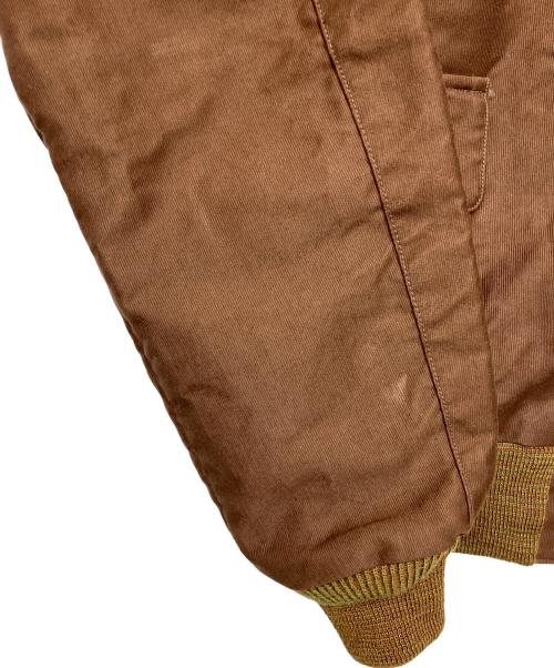 BUZZ RICKSON'S（バズリクソンズ）Buzz Rickson's (バズリクソンズ) AVIATION ASSOCIATES JUNGLE CLOTH A-2 ブラウン サイズ:36の古着・服飾アイテム