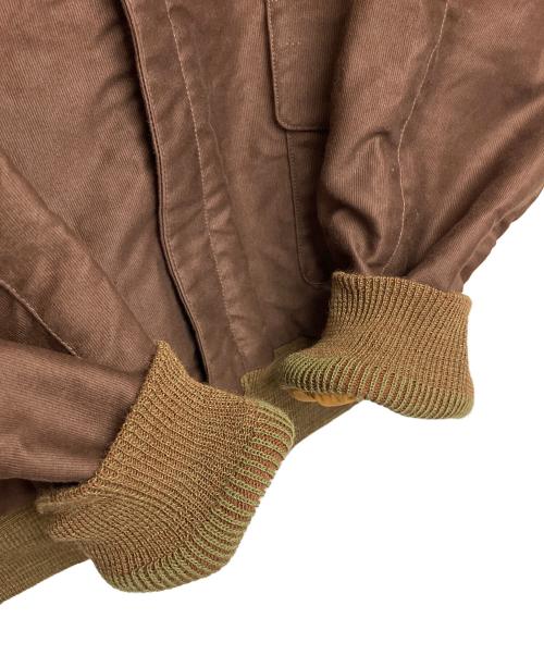 BUZZ RICKSON'S（バズリクソンズ）Buzz Rickson's (バズリクソンズ) AVIATION ASSOCIATES JUNGLE CLOTH A-2 ブラウン サイズ:36の古着・服飾アイテム