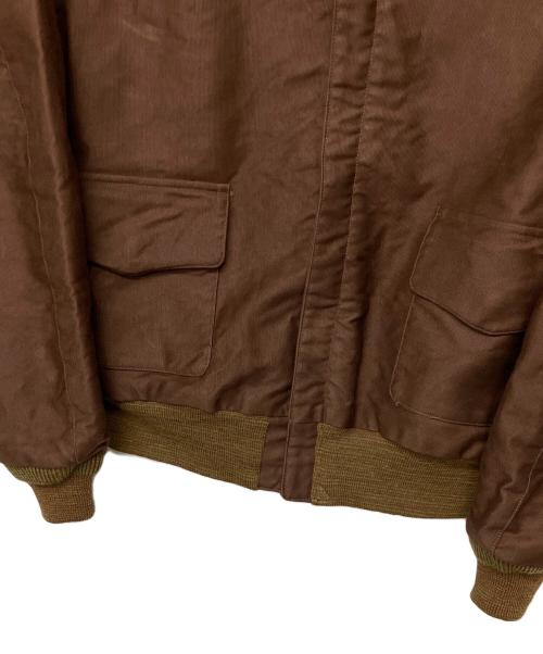 BUZZ RICKSON'S（バズリクソンズ）Buzz Rickson's (バズリクソンズ) AVIATION ASSOCIATES JUNGLE CLOTH A-2 ブラウン サイズ:36の古着・服飾アイテム