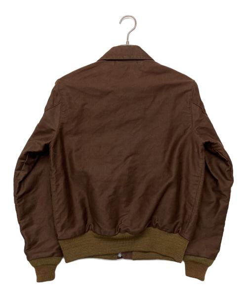 BUZZ RICKSON'S（バズリクソンズ）Buzz Rickson's (バズリクソンズ) AVIATION ASSOCIATES JUNGLE CLOTH A-2 ブラウン サイズ:36の古着・服飾アイテム