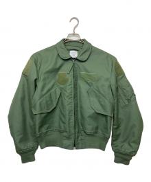 VALLEY APPAREL（バレー アパレル）の古着「CWU-36/P フライトジャケット」｜グリーン