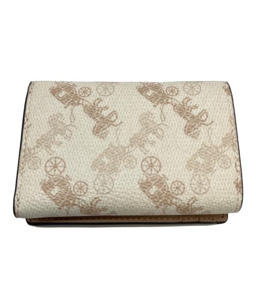 COACH（コーチ）COACH (コーチ) コンパクトウォレット ブラウンの古着・服飾アイテム
