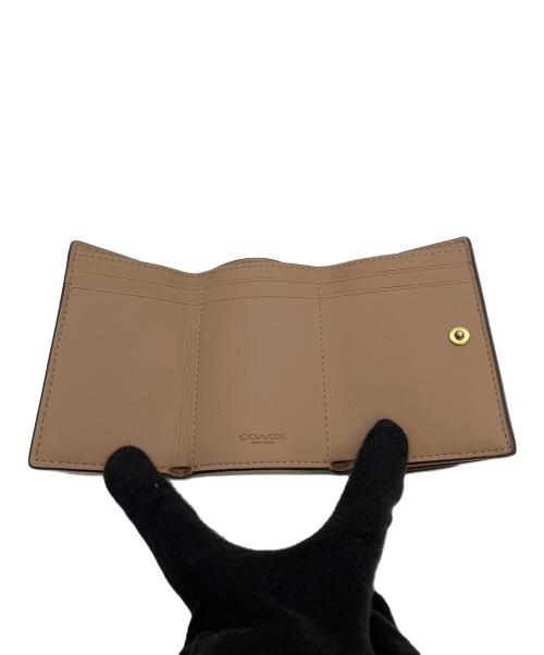 COACH（コーチ）COACH (コーチ) コンパクトウォレット ブラウンの古着・服飾アイテム