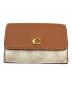 COACH（コーチ）の古着「コンパクトウォレット」｜ブラウン