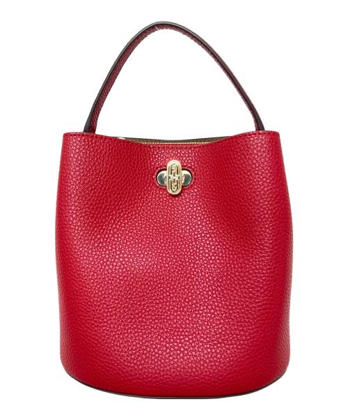 FURLA（フルラ）FURLA (フルラ) バケットバッグS レッドの古着・服飾アイテム