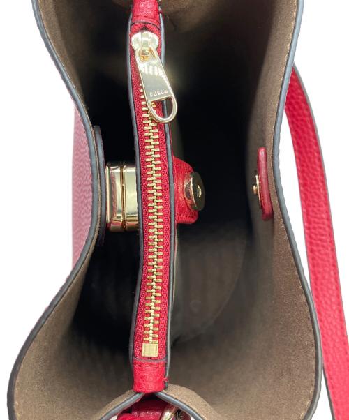 FURLA（フルラ）FURLA (フルラ) バケットバッグS レッドの古着・服飾アイテム