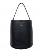 FURLAフルラ）の古着「バスケットバッグミニ」｜ブラック