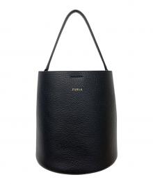 FURLA（フルラ）の古着「バスケットバッグミニ」｜ブラック