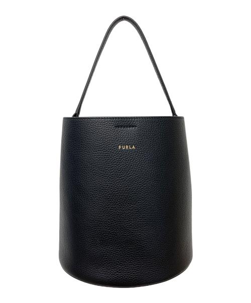 FURLA（フルラ）FURLA (フルラ) バスケットバッグミニ ブラックの古着・服飾アイテム