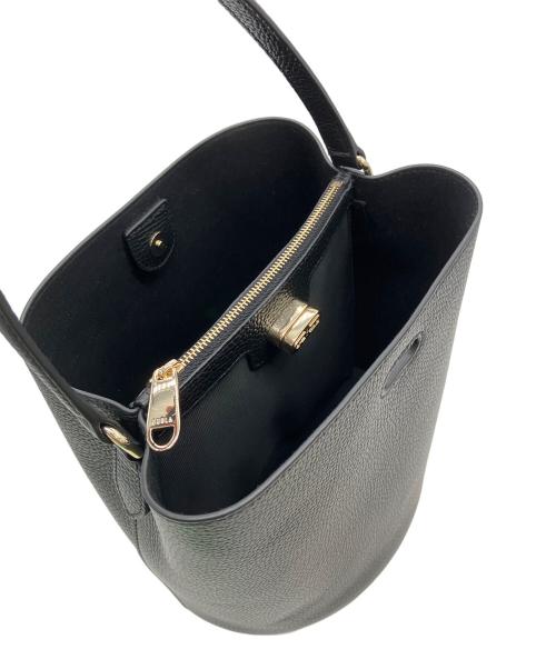 FURLA（フルラ）FURLA (フルラ) バスケットバッグミニ ブラックの古着・服飾アイテム