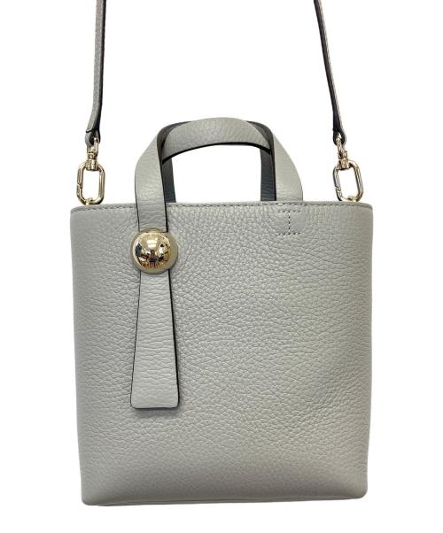 FURLA（フルラ）FURLA (フルラ) SFERA　ショルダーバッグ グレーの古着・服飾アイテム
