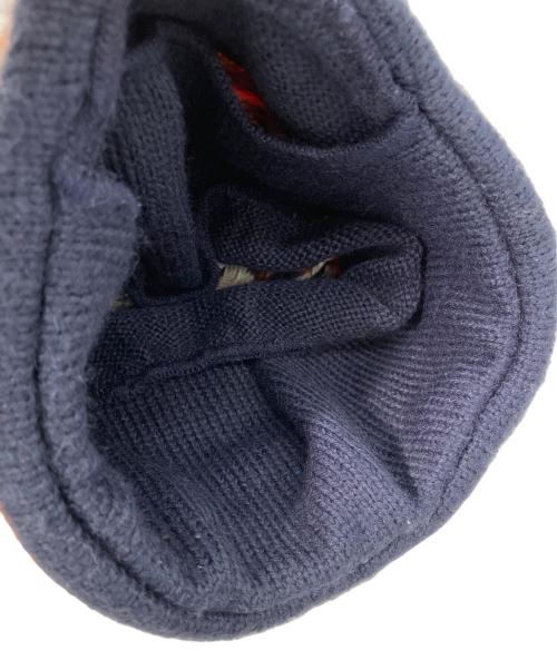 SUPREME（シュプリーム）Supreme (シュプリーム) ノルディック柄　ニット帽　19AW ネイビーの古着・服飾アイテム