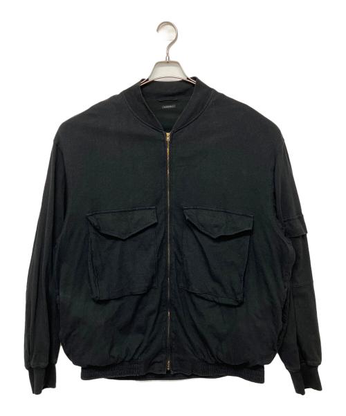 COMOLI（コモリ）COMOLI (コモリ) Z01-05007　ブルゾン ブラック サイズ:3の古着・服飾アイテム