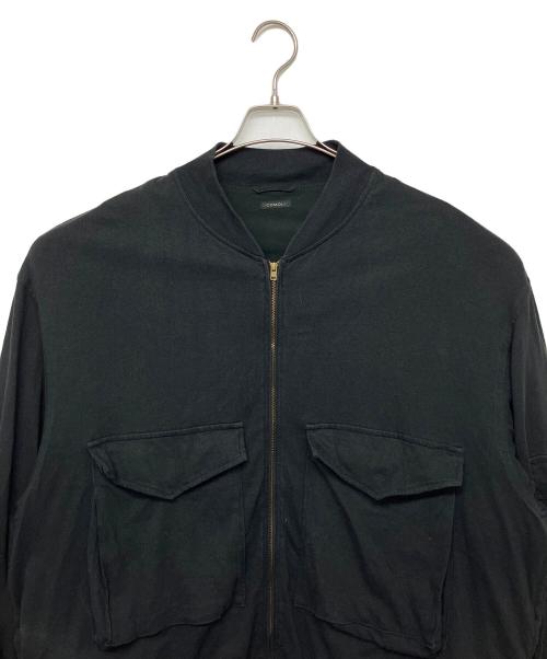COMOLI（コモリ）COMOLI (コモリ) Z01-05007　ブルゾン ブラック サイズ:3の古着・服飾アイテム