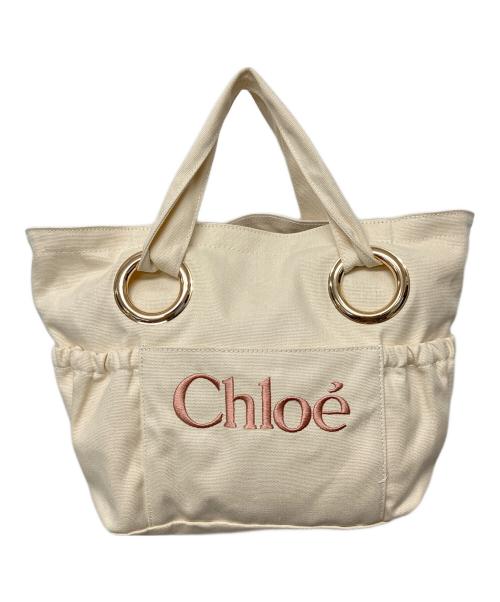 Chloe（クロエ）Chloe (クロエ) C20872 2WAYショルダーバッグ ベージュの古着・服飾アイテム