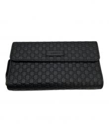 GUCCI（グッチ）の古着「長財布」｜ブラック
