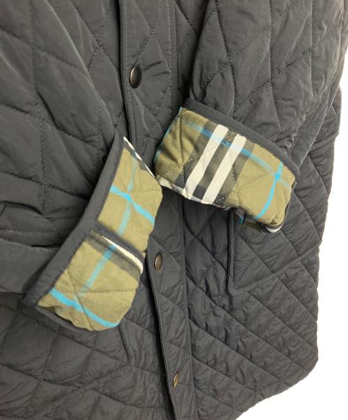 BURBERRY（バーバリー）BURBERRY (バーバリー) 8096919　キルティングコート ブラック サイズ:Lの古着・服飾アイテム