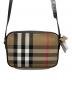 中古・古着 BURBERRY (バーバリー) 8084027　ショルダーバッグ ブラウン 未使用品：60000円