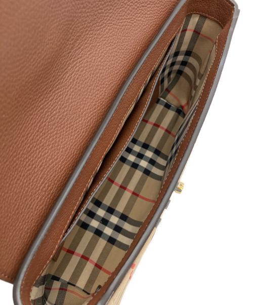 BURBERRY LONDON（バーバリーロンドン）BURBERRY LONDON (バーバリーロンドン) 8021111 ショルダーバッグ ブラウンの古着・服飾アイテム