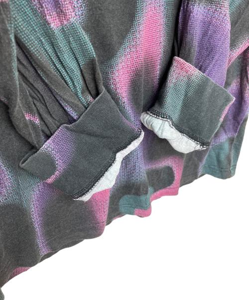 SUPREME（シュプリーム）Supreme (シュプリーム) Half Tone L/S 21ss ブラック×ピンク サイズ:Sの古着・服飾アイテム
