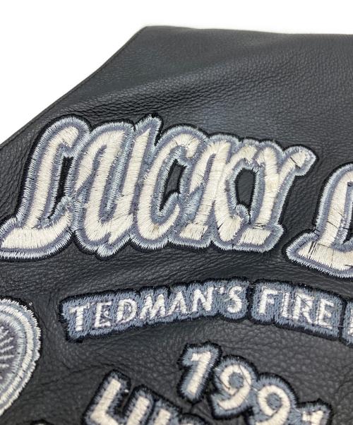 TEDMAN（テッドマン）TEDMAN (テッドマン) レザーベスト ブラック サイズ:40の古着・服飾アイテム
