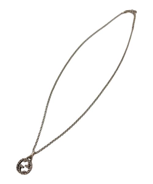 GUCCI（グッチ）GUCCI (グッチ) インターロッキングGアラベスク ネックレスの古着・服飾アイテム