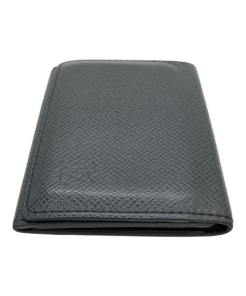 LOUIS VUITTON（ルイ ヴィトン）LOUIS VUITTON (ルイ ヴィトン) M64595　アンヴェロップ・カルト ドゥ ヴィジット NM　カードケース ブラックの古着・服飾アイテム