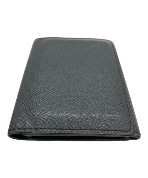 LOUIS VUITTON（ルイ ヴィトン）LOUIS VUITTON (ルイ ヴィトン) M64595　アンヴェロップ・カルト ドゥ ヴィジット NM　カードケース ブラックの古着・服飾アイテム