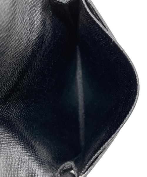 LOUIS VUITTON（ルイ ヴィトン）LOUIS VUITTON (ルイ ヴィトン) M64595　アンヴェロップ・カルト ドゥ ヴィジット NM　カードケース ブラックの古着・服飾アイテム