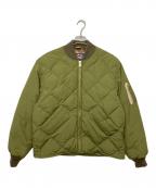 Eddie Bauer×AVIREXエディーバウアー×アヴィレックス）の古着「9402245　ダウンジャケット」｜カーキ