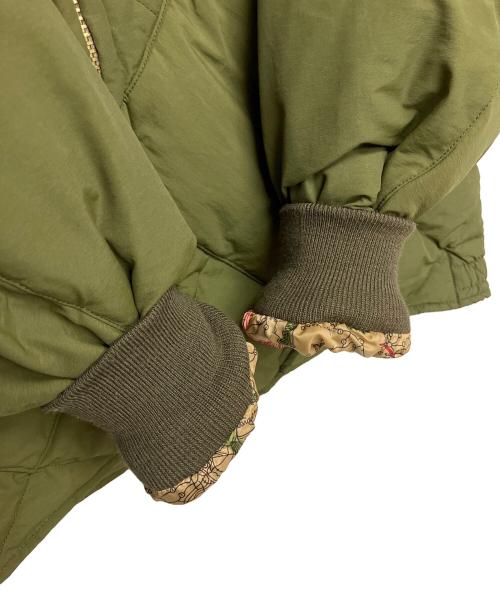 Eddie Bauer（エディーバウアー）Eddie Bauer (エディーバウアー) AVIREX (アヴィレックス) 9402245　ダウンジャケット カーキ サイズ:Lの古着・服飾アイテム