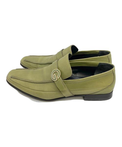 GUCCI（グッチ）GUCCI (グッチ) 138194 ローファー グリーン サイズ:25.5cmの古着・服飾アイテム