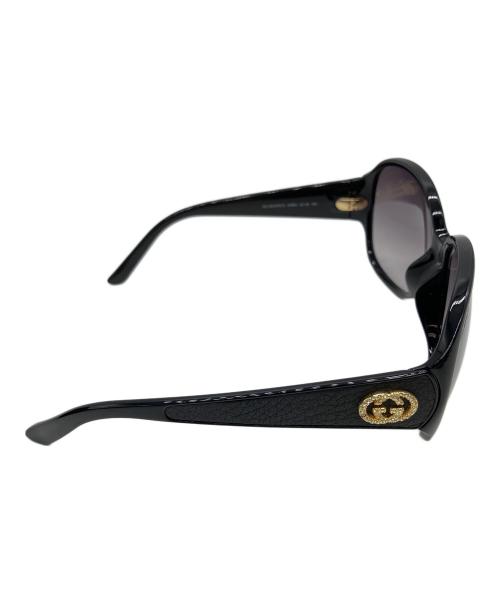 GUCCI（グッチ）GUCCI (グッチ) サングラス ブラックの古着・服飾アイテム