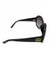 中古・古着 GUCCI (グッチ) サングラス ブラック：9000円