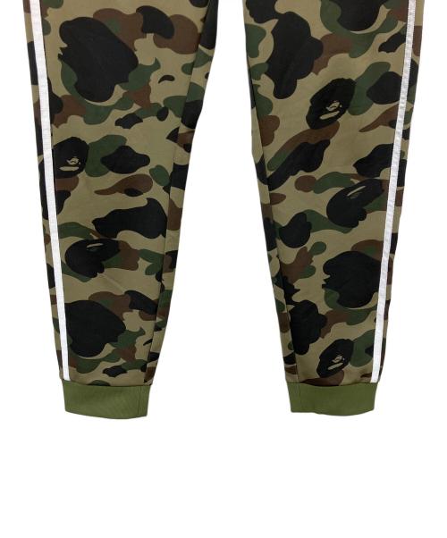 adidas（アディダス）adidas (アディダス) A BATHING APE (アベイシングエイプ) DP0187　BAPE TRACK PANT オリーブ サイズ:Oの古着・服飾アイテム