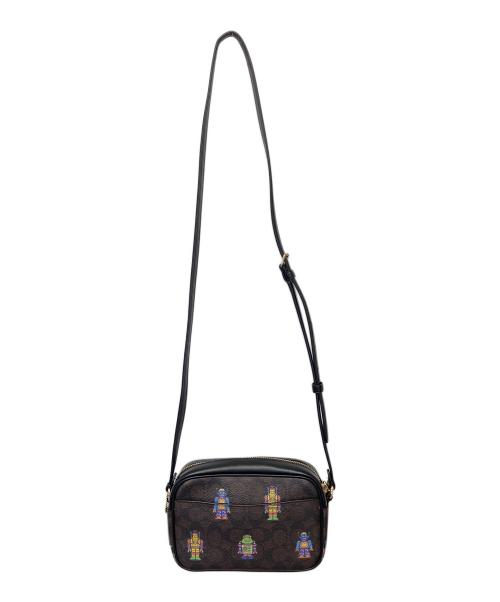 COACH（コーチ）COACH (コーチ) CW348　コズミック コーチ ミニ ジェイミー カメラ バッグ　ショルダーバッグ ブラウンの古着・服飾アイテム